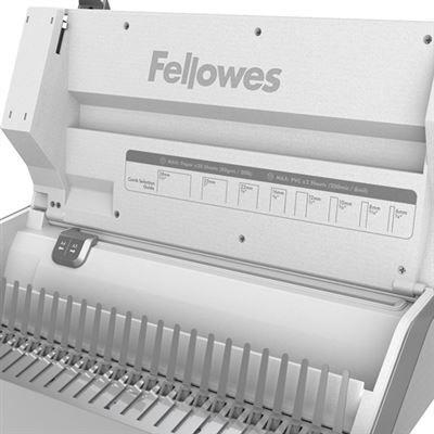 Máquina de Encadernação FELLOWES Lyra (300 folhas - Branco e Prateado), miniatura 3