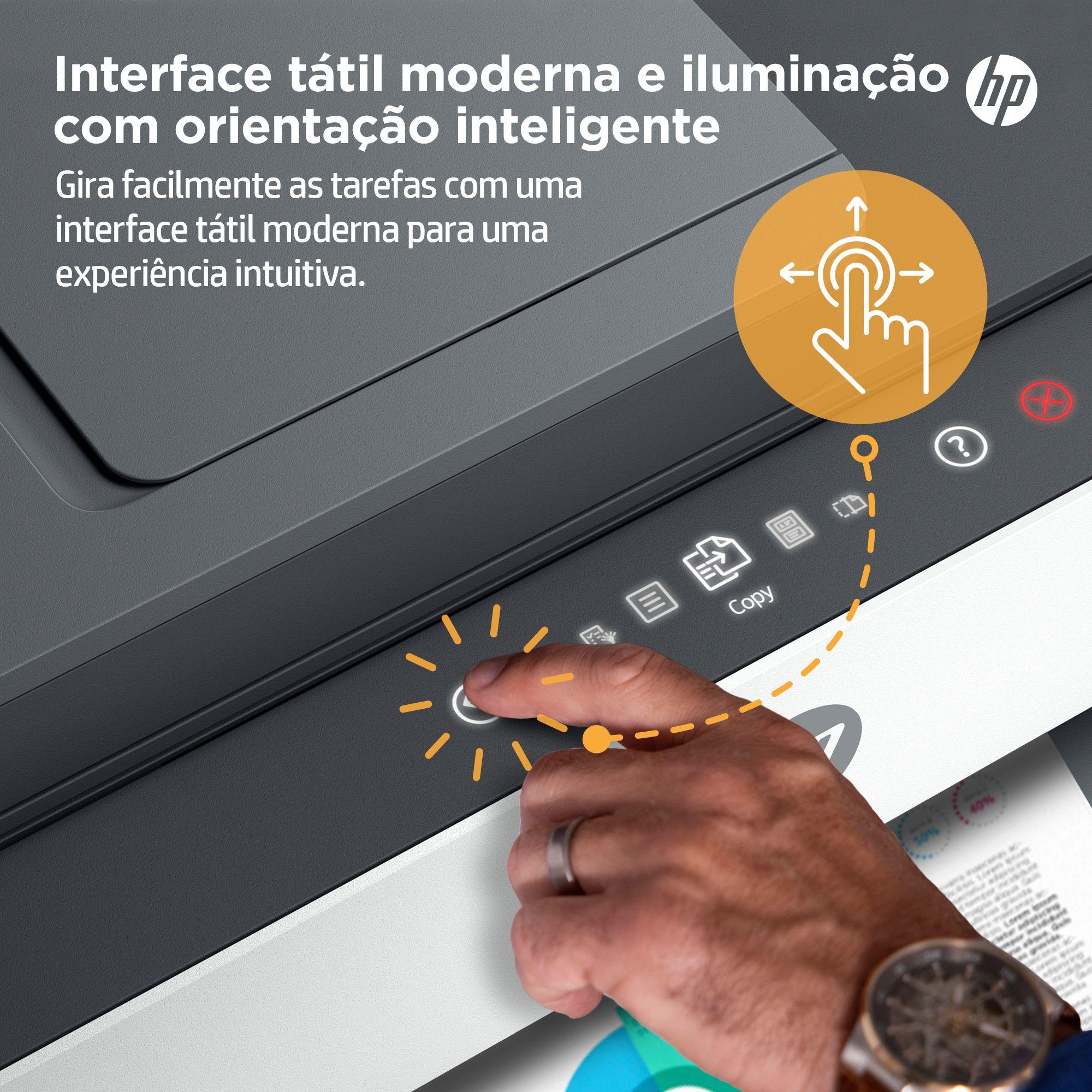 Impressora Multifunções HP Smart Tank 7605 (A4 - Impressão a cores - 250 folhas - Cinzento), miniatura 7