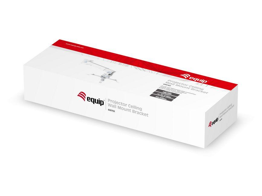 Suporte de Parede/Teto para Projetor EQUIP 650703 (20 kg - Parede - -15-15° - Branco), miniatura 6