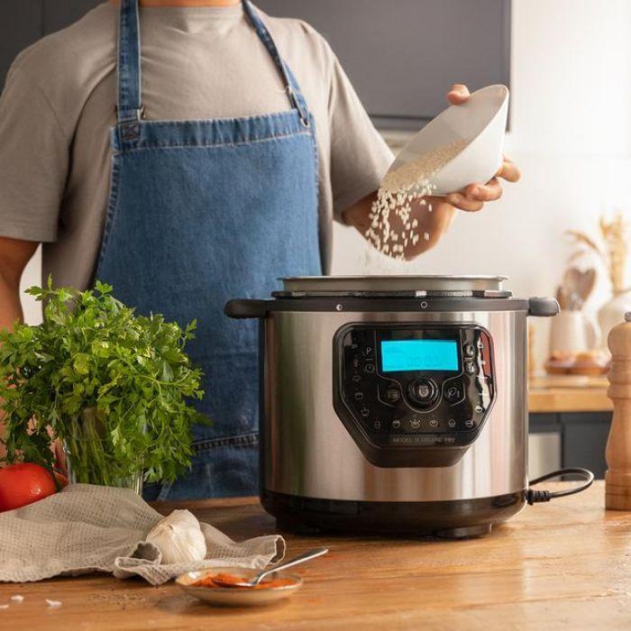 Panela Elétrica Programável CECOTEC Olla GM H Deluxe Fry (Preto e Inox) — miniatura 4