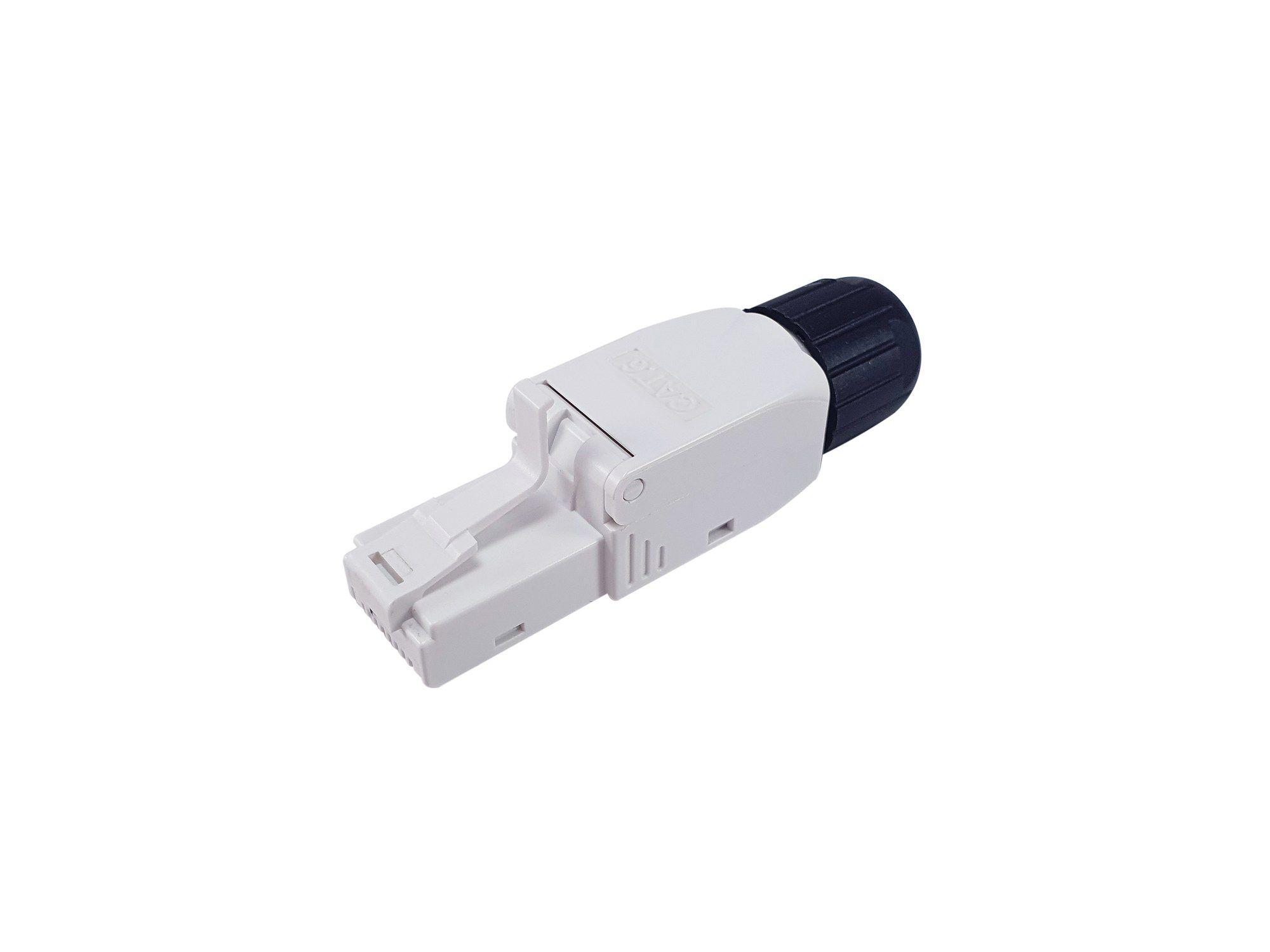 Conjunto de Conetores RJ45 EQUIP 121161 (Preto e Branco)