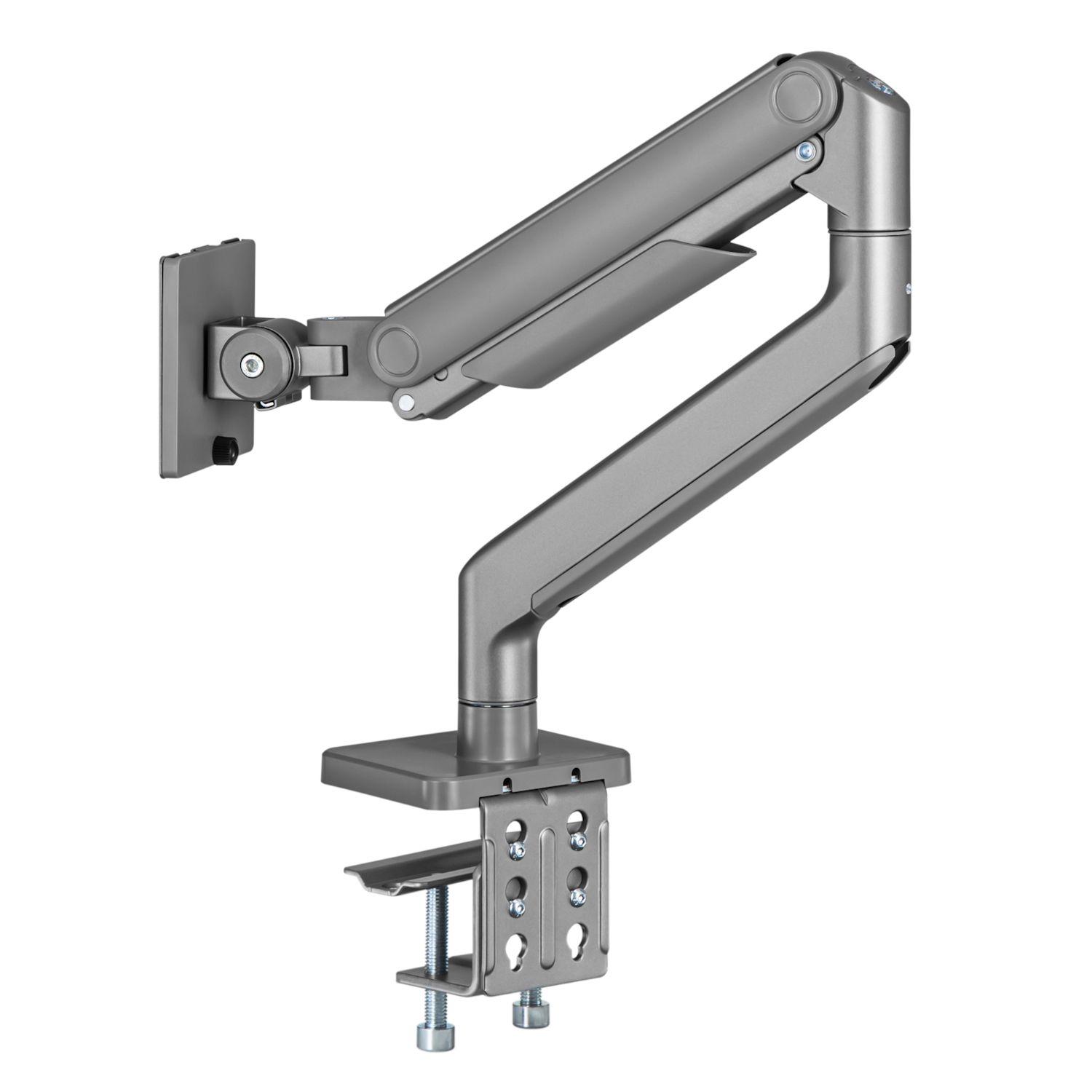 Suporte de Secretária para Monitor EWENT EW1529 (100 x 100 mm - 75 x 75 mm - 124,5 cm - Prateado), miniatura 2