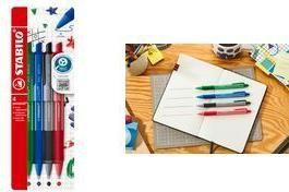 Pack de 4 Canetas Esferográficas STABILO Pointball Colorful (87% bioplástico - Cores Sortidas)