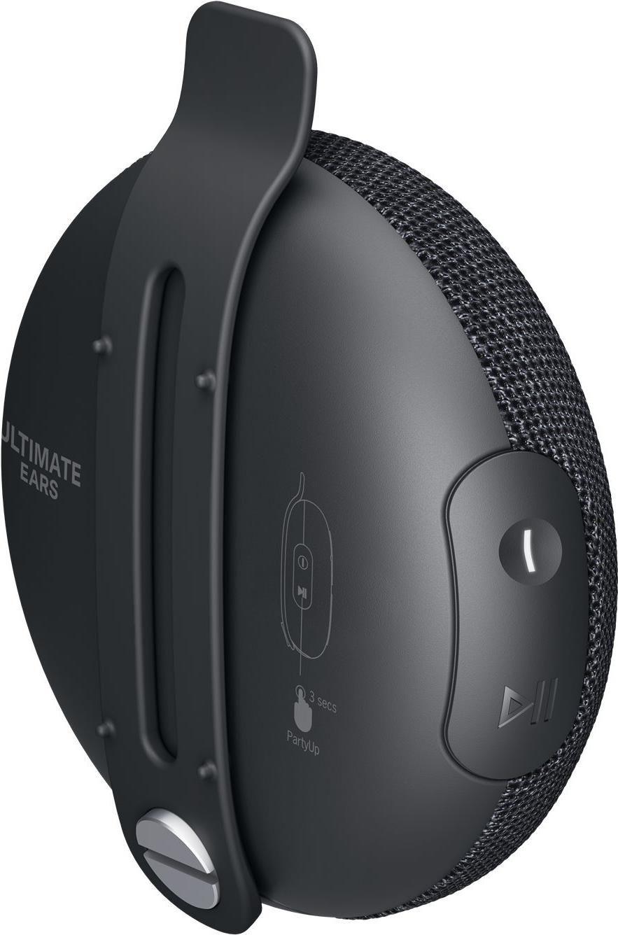 Coluna Bluetooth LOGITECH Ultimate Ears MINIROLL (Sem fios - Bluetooth sem fios - Universal - Preto)