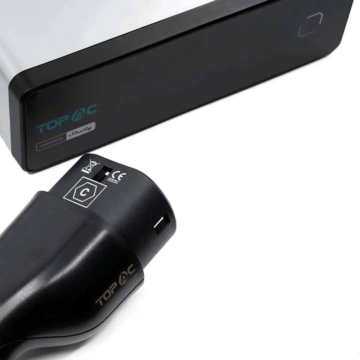 Carregador Portátil para Veículo Elétrico SHELLY TopAC EVE01-11R (11 kW - Preto), miniatura 5
