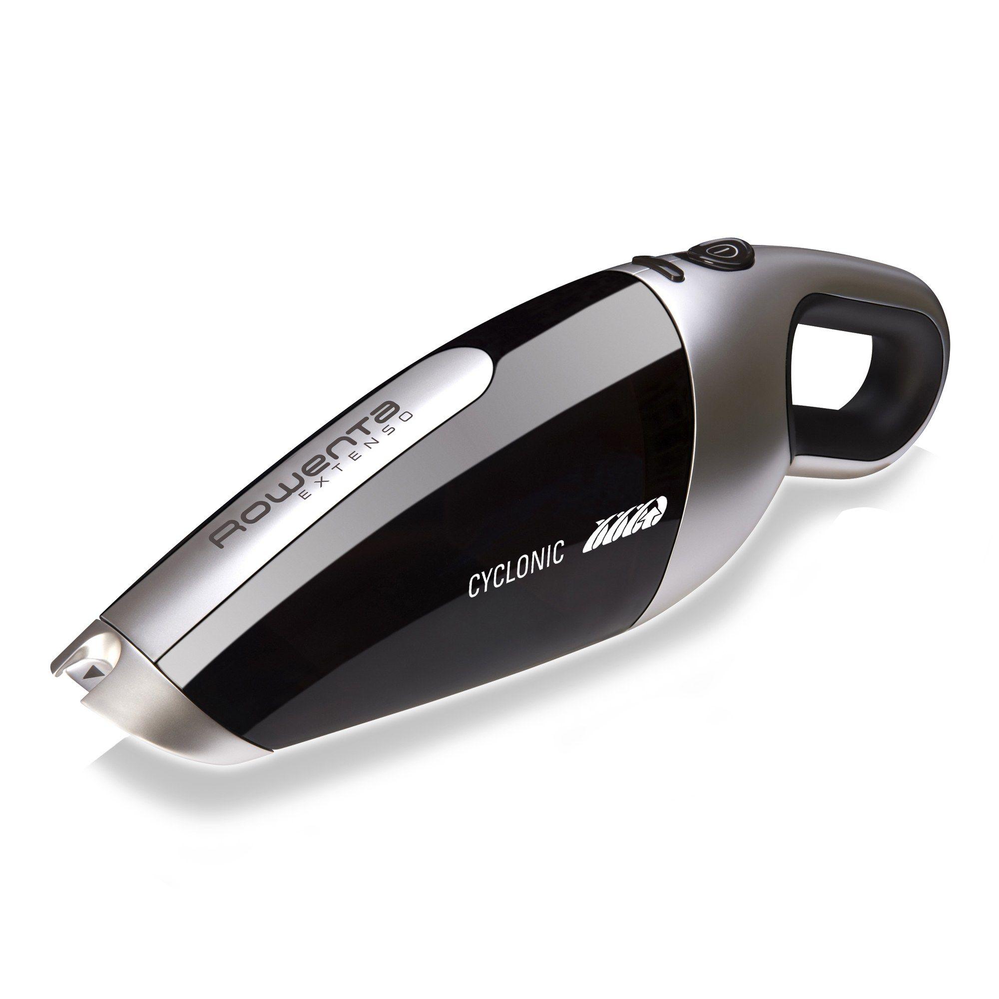 Aspirador de Mão ROWENTA Extenso Cyclonic AC4769 (Altura 11 cm - Preto/Castanho/Prateado)