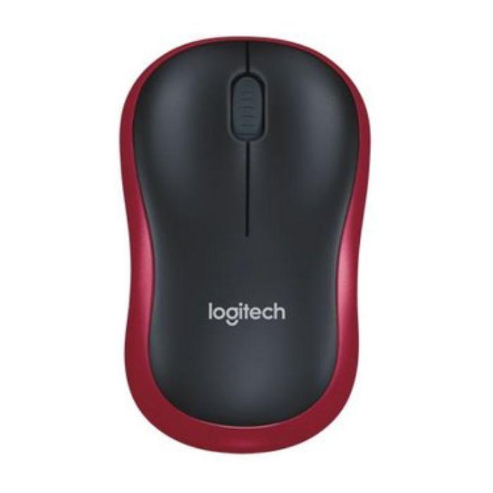Rato LOGITECH M185 (Ambidestro - 1000 DPI - Ótico - Vermelho) — miniatura 2