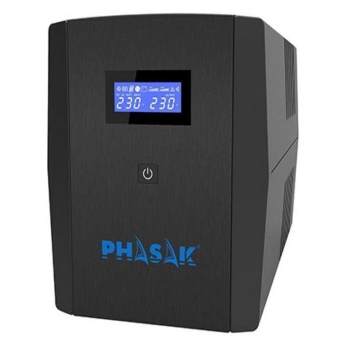 UPS PHASAK SIRIUS PH 7322 (Schuko - Preto) — miniatura 2
