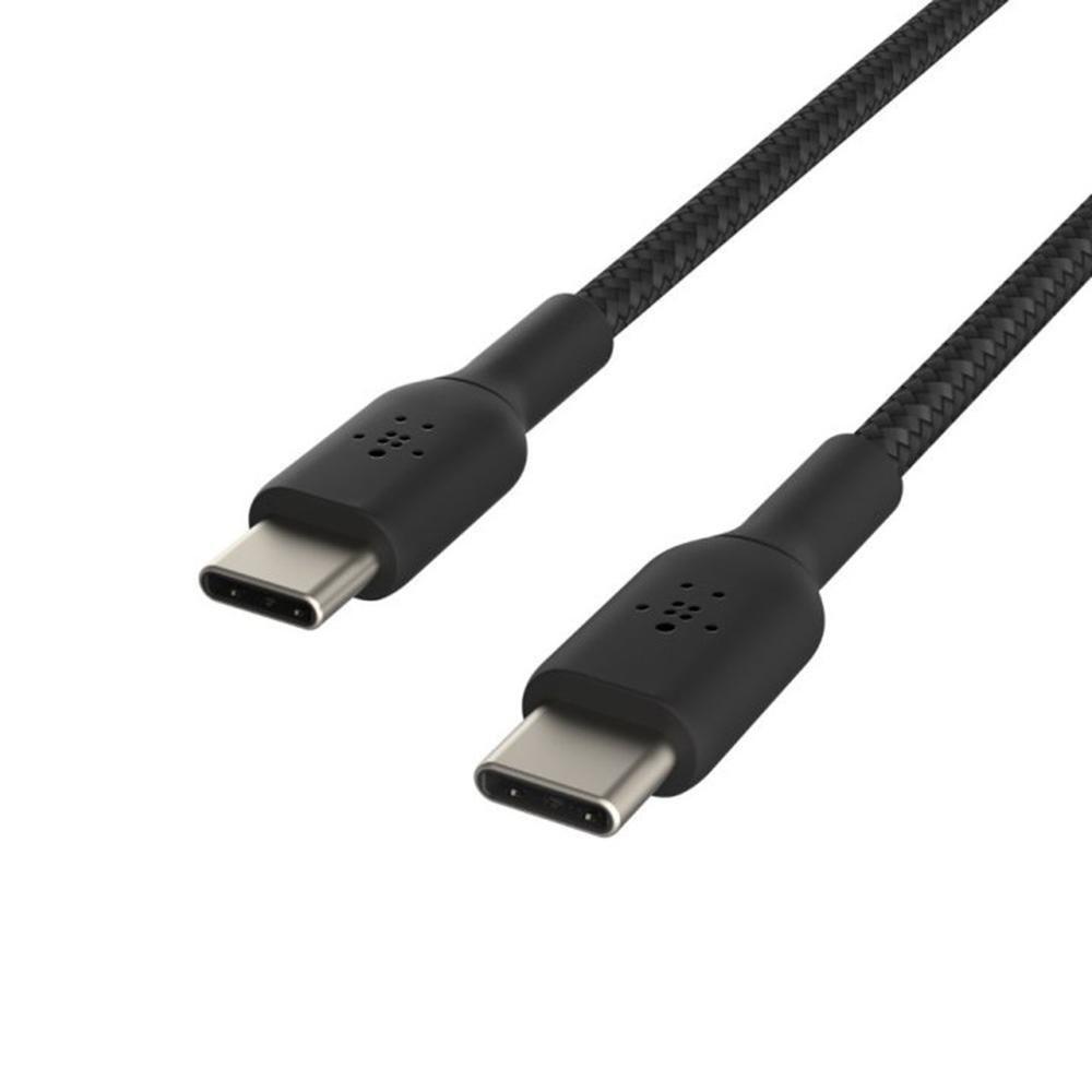 Cabo USB-C BELKIN CAB004BT1MBK (1 m - USB-C - Preto)