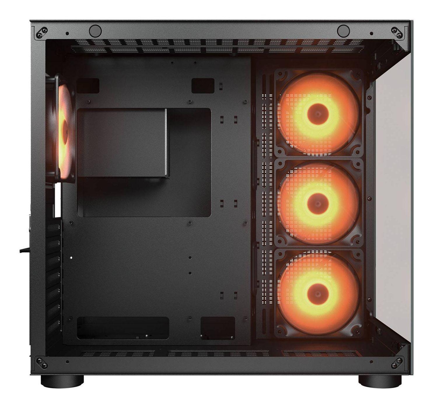 Caixa PC COUGAR FV150 ARGB (ATX, Micro ATX, Mini-ITX - Midi Tower - 180 mm - Preto) — miniatura 7