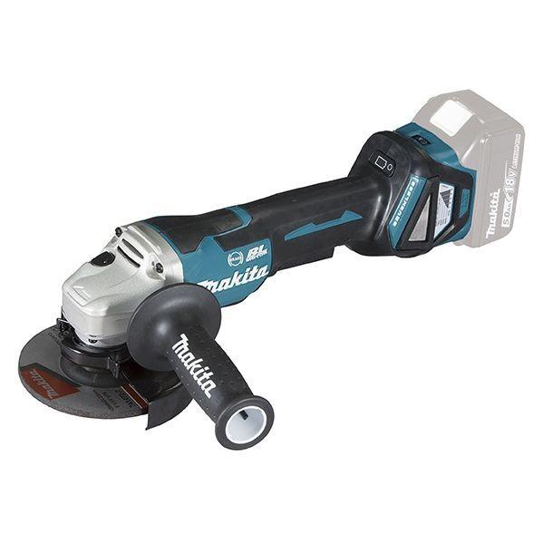 Rebarbadora Angular a Bateria MAKITA DGA517Z (18 V - Bateria - Azul e Preto) — miniatura 2
