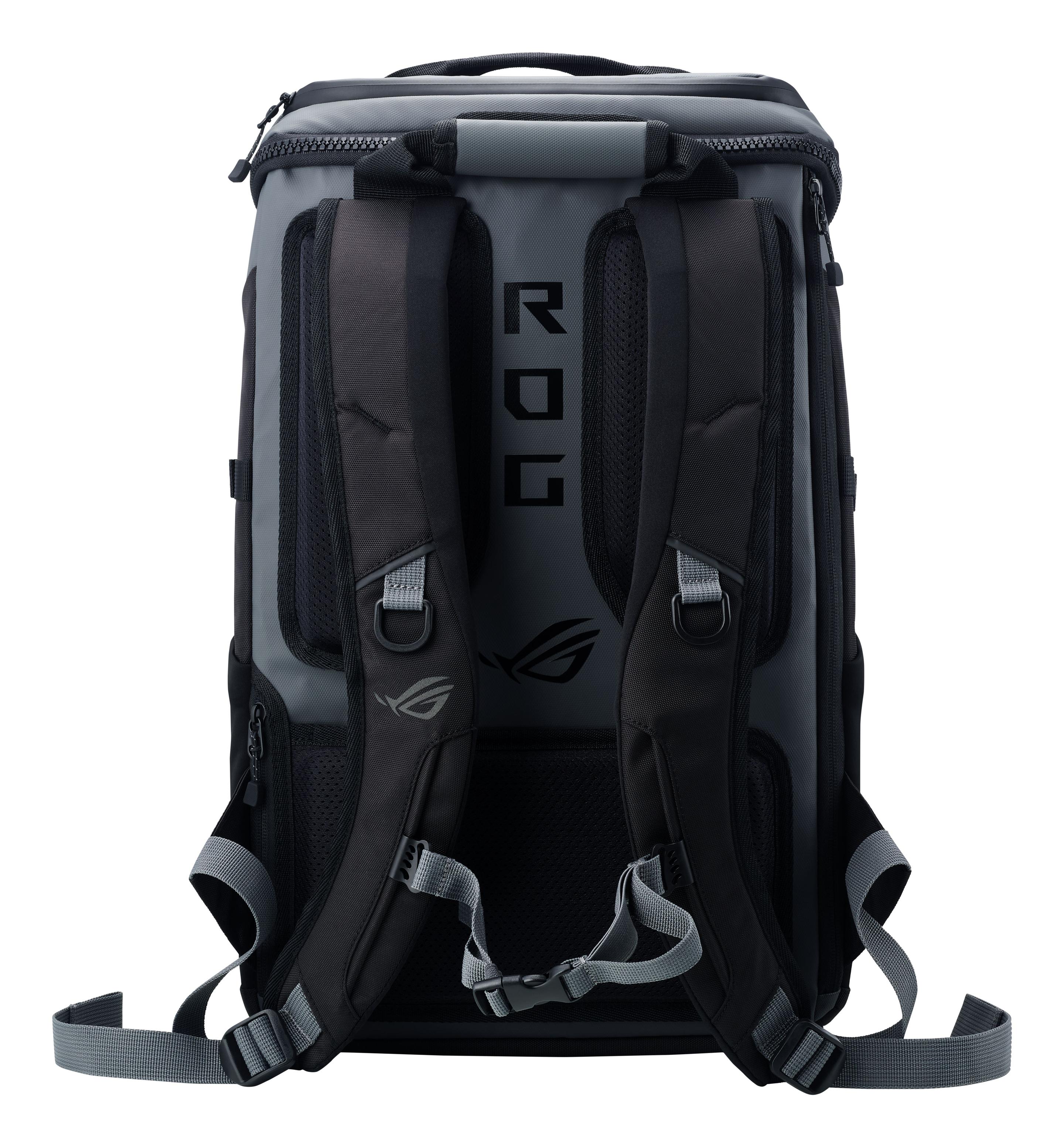 Mochila ASUS ROG Ranger BP2701 Cybertext Edition (18" - Preto e Cinzento) — miniatura 9
