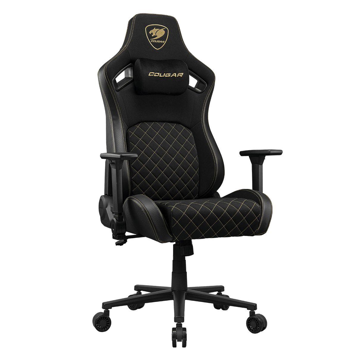 Cadeira Gaming COUGAR Defensor Gold F (120 kg - 136,5 cm - 4D - Preto e Dourado), miniatura 2