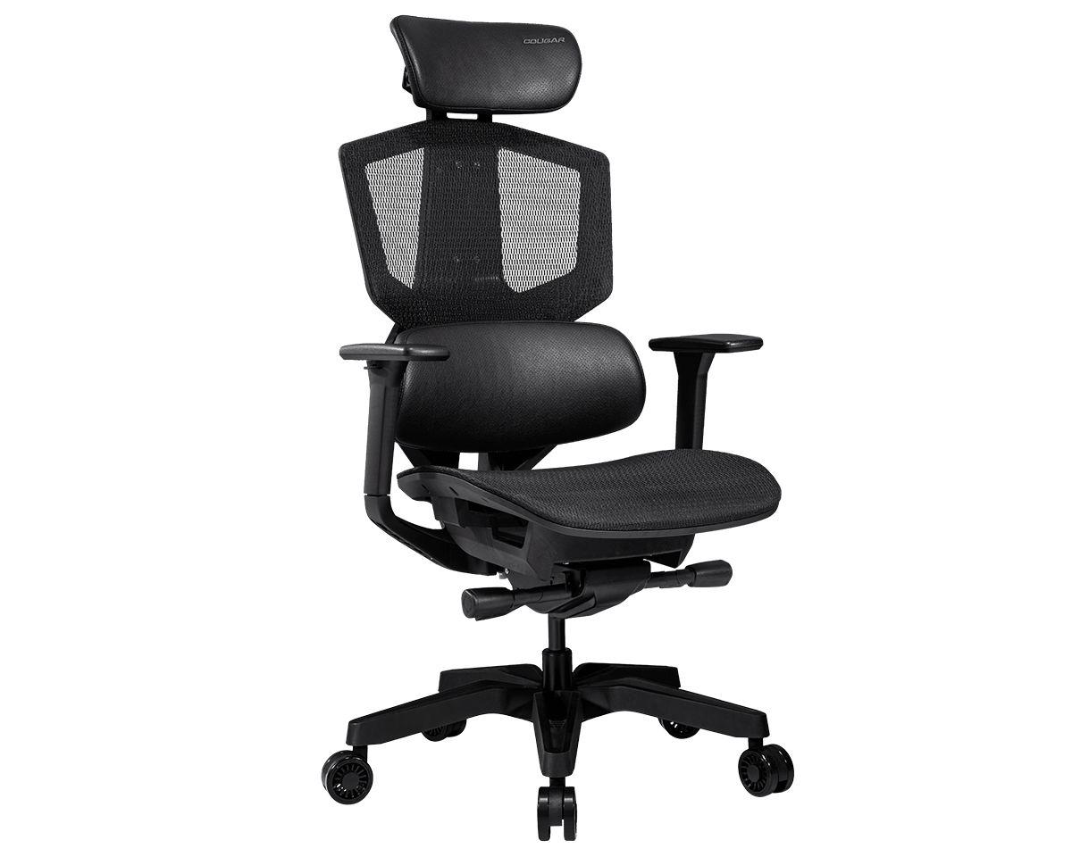 Cadeira Gaming COUGAR Argo One (150 kg - 53 cm - 105-126° - Preto), miniatura 3