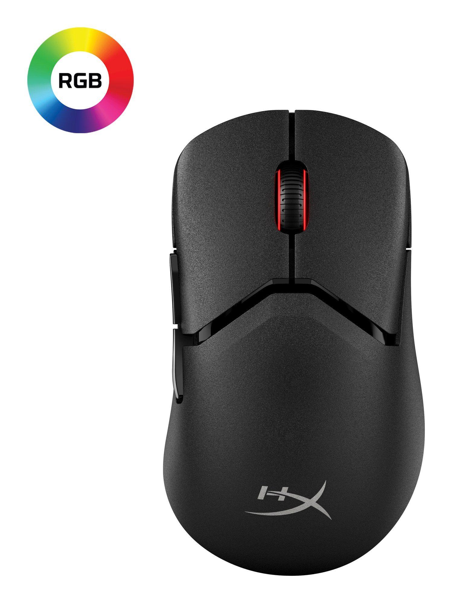 Rato HYPERX Pulsefire Saga Pro (Ambidestro - 3200 DPI - Ótico - Preto) — miniatura 5