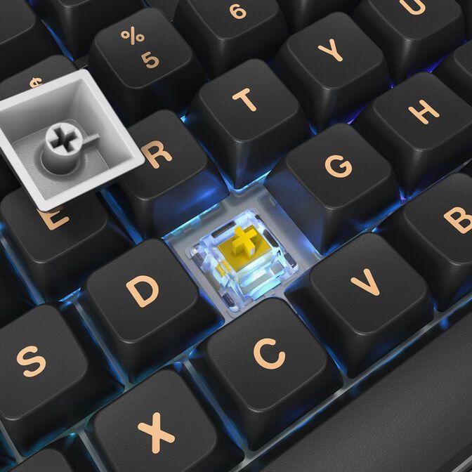 Teclado MONTECH MKey TKL Darkness (US - TKL - USB - Preto) — miniatura 5