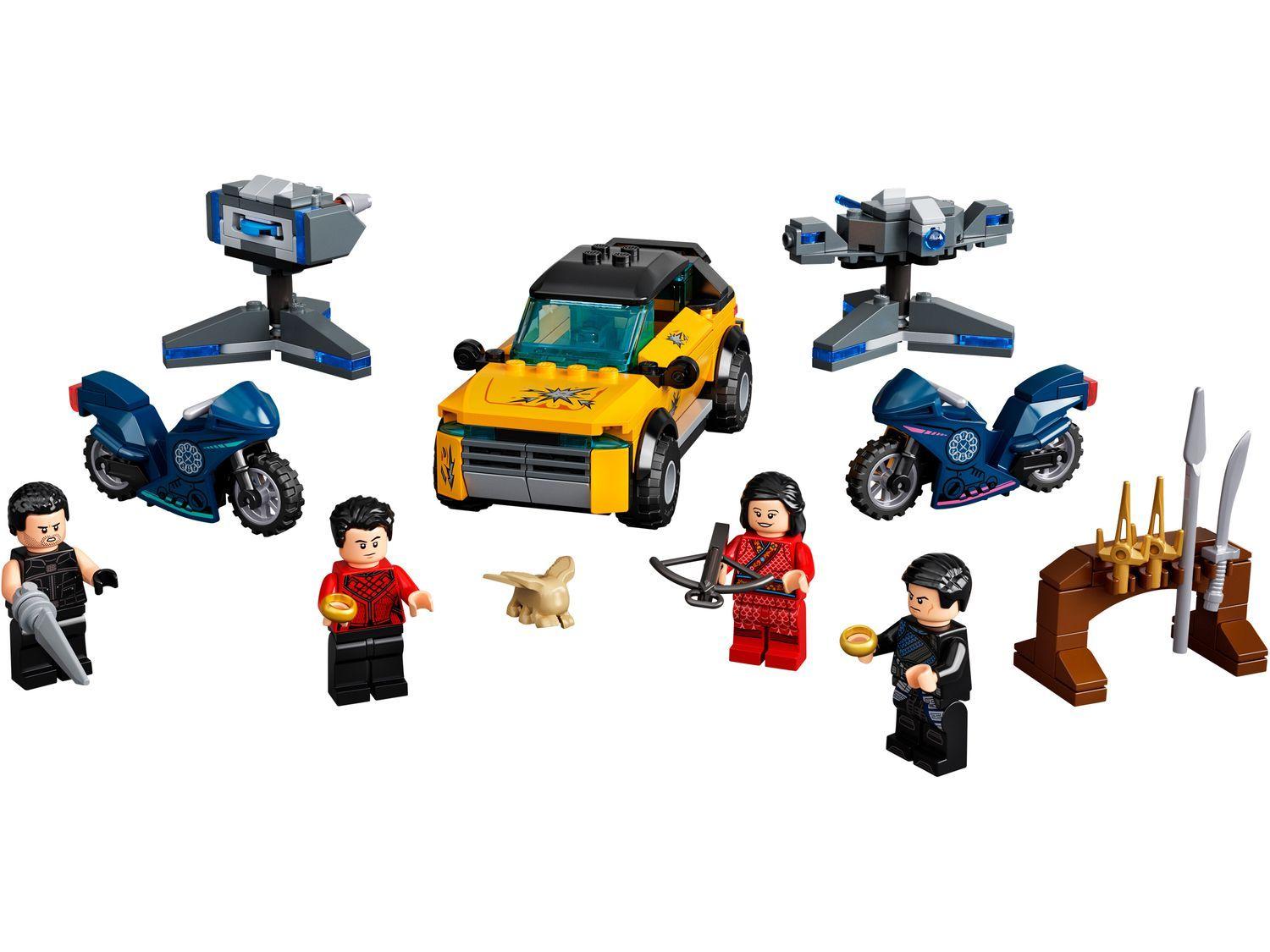 LEGO 76176 Marvel Super Heroes Fuga de Os Dez Anéis (7+ anos - 321 peças)