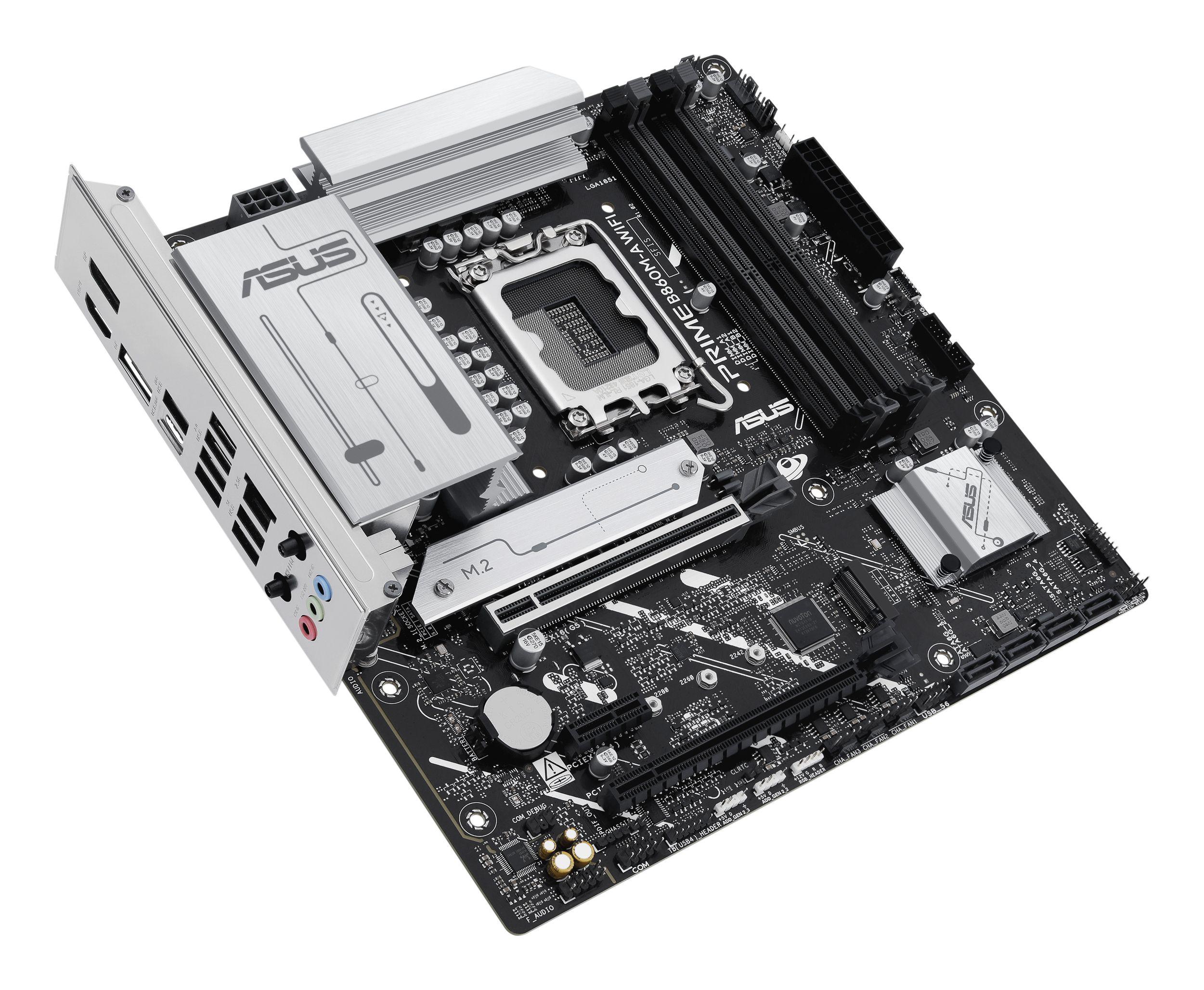 Motherboard ASUS Prime B860M-A WIFI (LGA 1851 (Socket V1) - Intel Core Ultra - micro-ATX) — miniatura 6