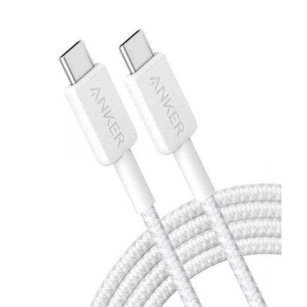 Cabo USB-C ANKER 322 (1,8 m - USB C - Branco) — miniatura 2
