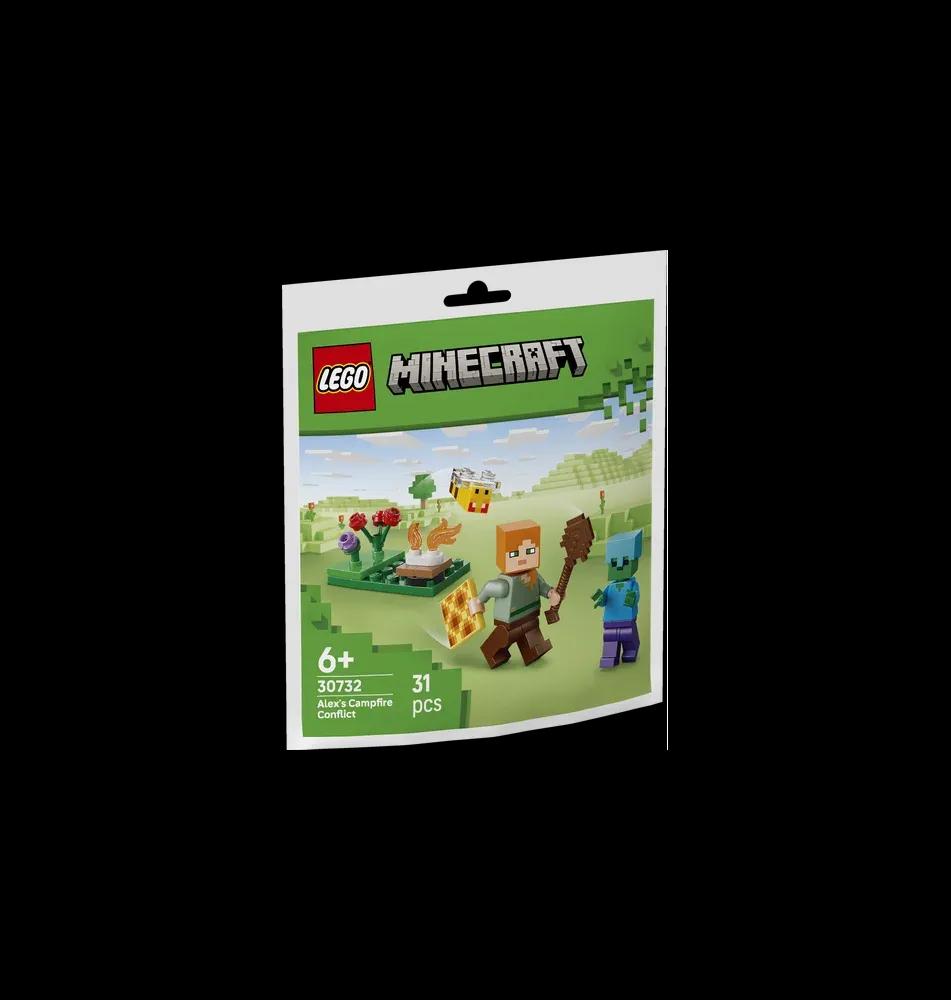 LEGO 30732 Minecraft Alex's Campfire Conflict (6+ anos - 31 peças), miniatura 2