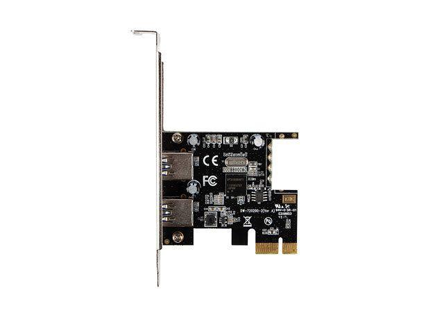 Placa Controladora PCIe LANBERG PCE-US3-002 (Perfil baixo - Renesas NEC/uPD720200)