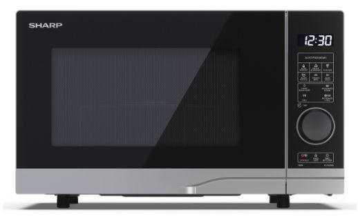 Micro-ondas com Grill SHARP YC-PG204AE-S (900 W - 700 W - 20 l - Prateado)
