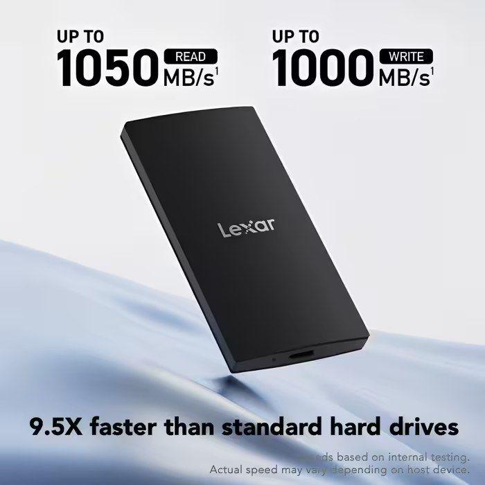 SSD LEXAR SL300 LSL300002T-RNBNG (2 TB - USB 3.2 - Preto), miniatura 3