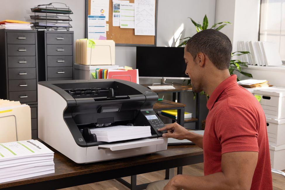 Scanner de Documentos CANON imageFORMULA DR-G2110 (RJ-45, USB - Branco), miniatura 7