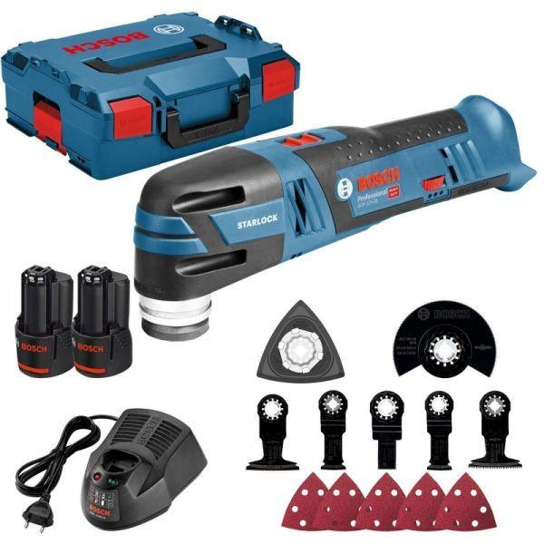 Multiferramenta Oscilante sem Fios BOSCH Professional GOP 12V-28 (Azul/Preto) — miniatura 2