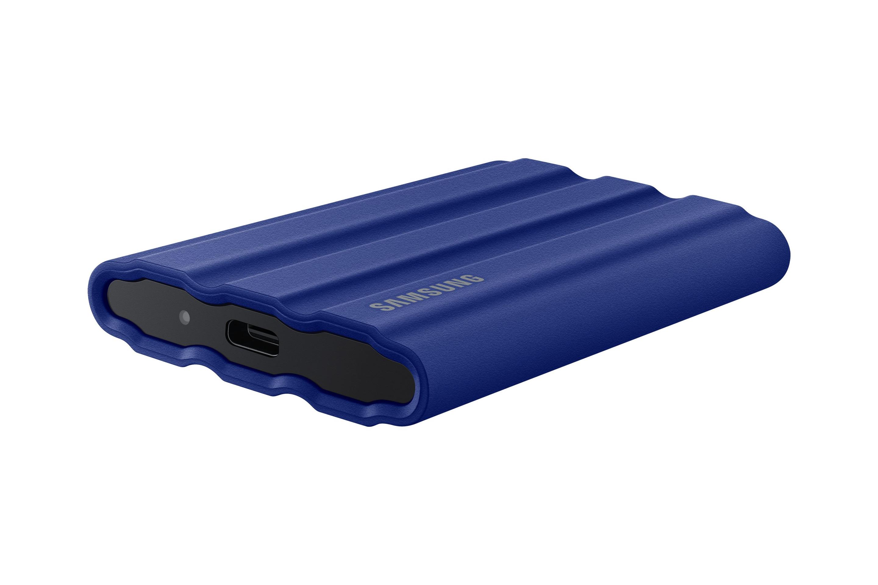 SSD Externo SAMSUNG T7 Shield (2 TB - USB 3.2 Gen 2 - USB Tipo C - Azul) — miniatura 5