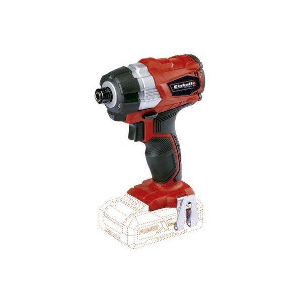 Aparafusadora de Impacto EINHELL TE-CI 18 Li (18 V - Bateria - Vermelho/Preto)