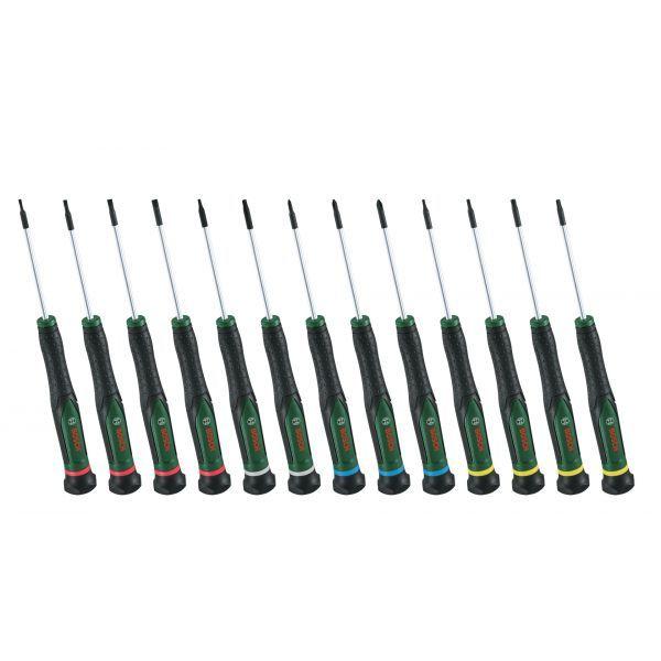 Conjunto de Chaves de Fendas de Precisão BOSCH 1600A02Z9N (Verde/Preto), miniatura 2