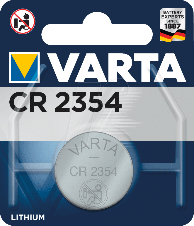 Pilha de Lítio VARTA CR2354 (3 V - 530–560 mAh - Blister 1 unidade)