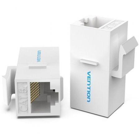 Acoplador RJ45 VENTION VDD-B07-W (RJ-45 - Cabos UTP Cat5e e Cat5 - Branco)