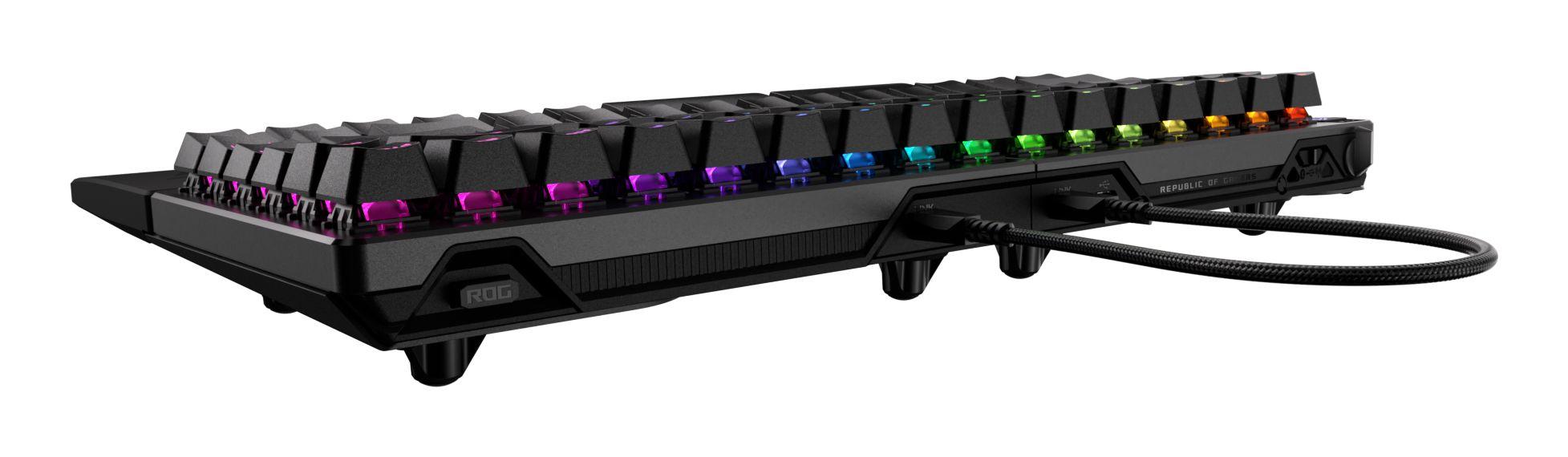 Teclado ASUS ROG Falcata (Alemão - Interruptor magnético-mecânico - 75% - Preto) — miniatura 5