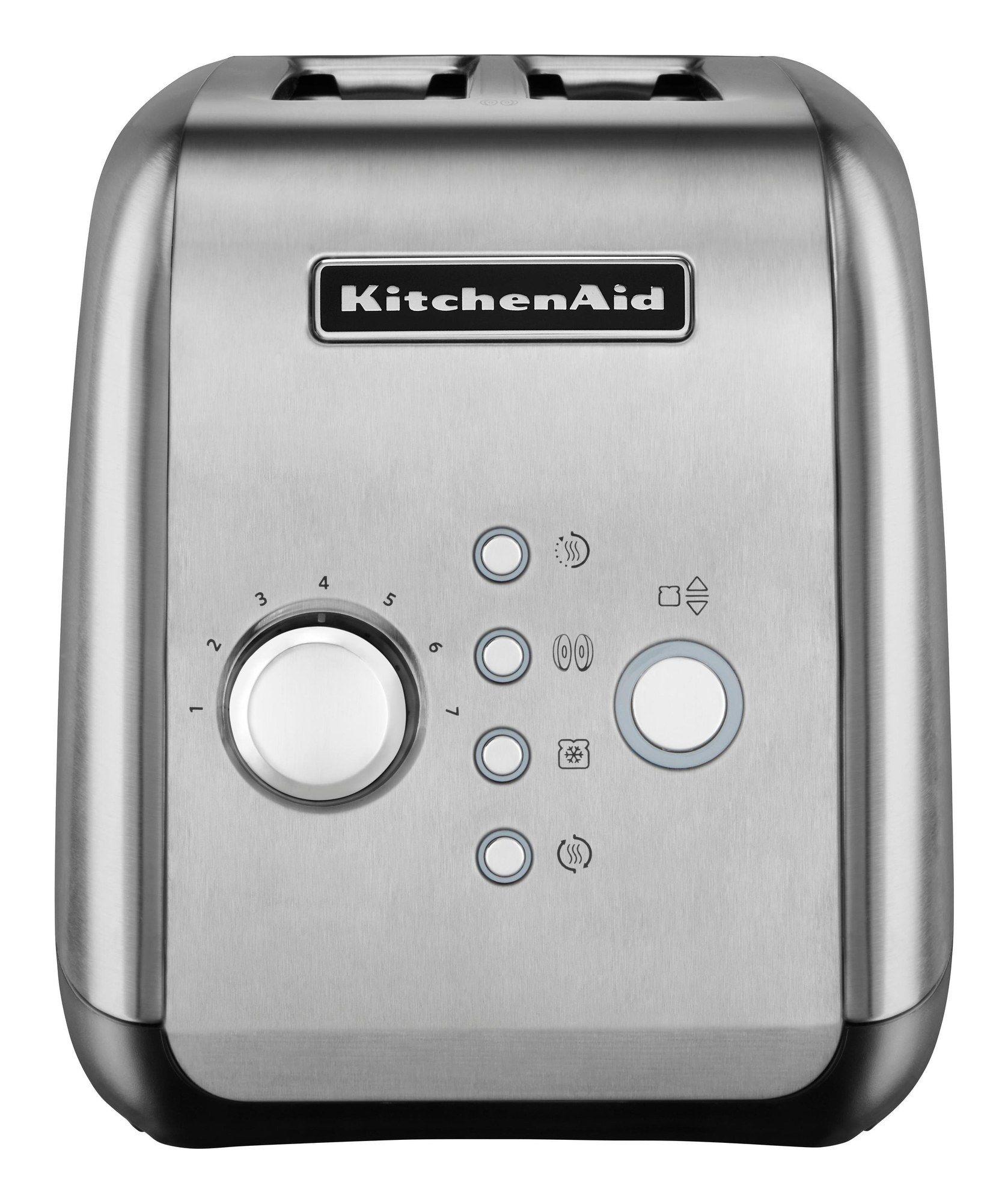 Torradeira KITCHENAID 5KMT221ESX (1100 W - 2 fatias - Metal - Inox), miniatura 2