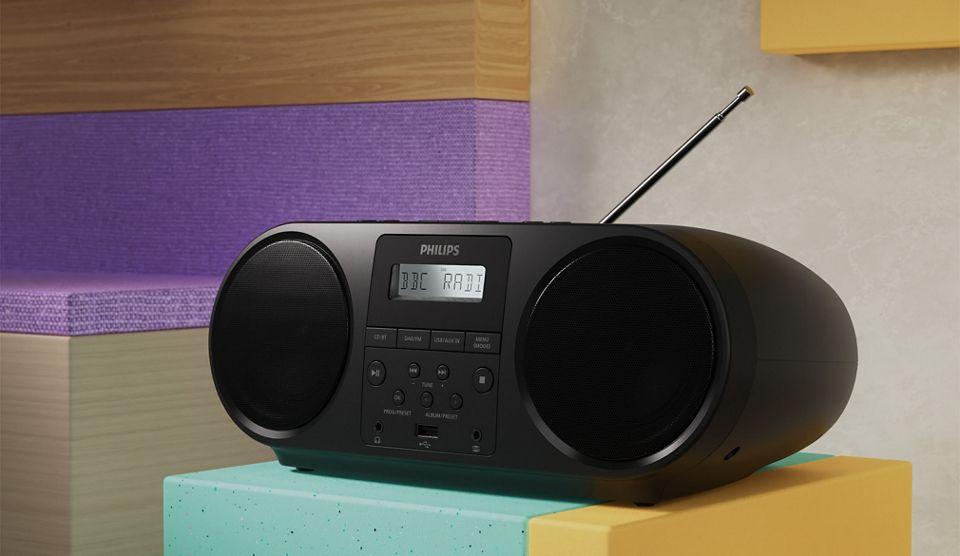 Leitor de CD Portátil PHILIPS TAZ6000/10 (4 W - Preto), miniatura 7