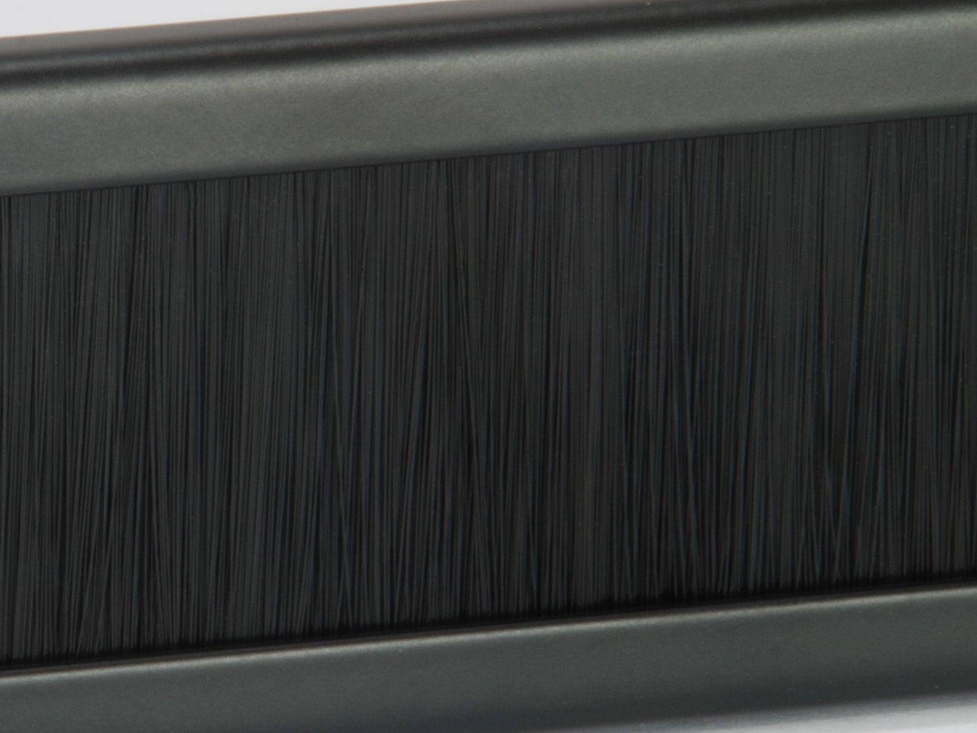 Painel de Escovas EQUIP 327413 (1U - 19" - Preto), miniatura 4