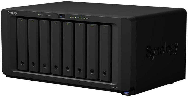 NAS SYNOLOGY DS1823xs+ (SATA - 8 GB - 8 baias - Preto) — miniatura 3