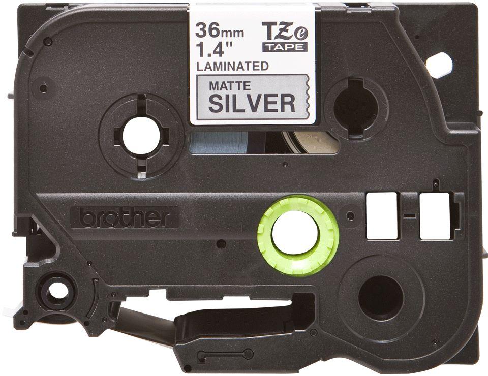 Fita de Impressão Laminada BROTHER TZe-M961 (Prateado), miniatura 4