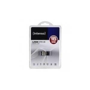 Pen USB INTENSO Micro Line (Tampa - USB Type-A - USB 2.0 - Preto)