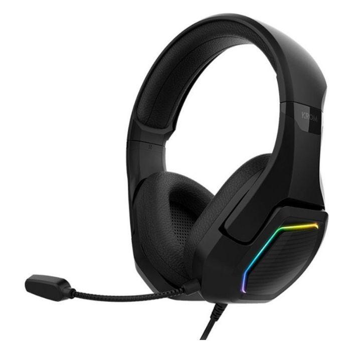 Headset Gaming KROM Kopa 7.1 (Binaural - Com fios - Circum-aural - Preto), miniatura 2