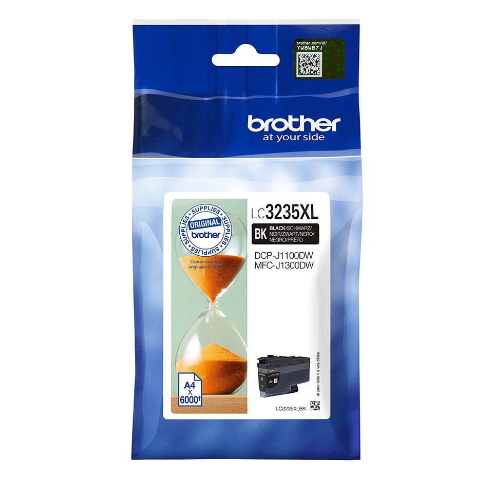 Tinteiro BROTHER LC3235XLBK (6000 páginas - Preto)