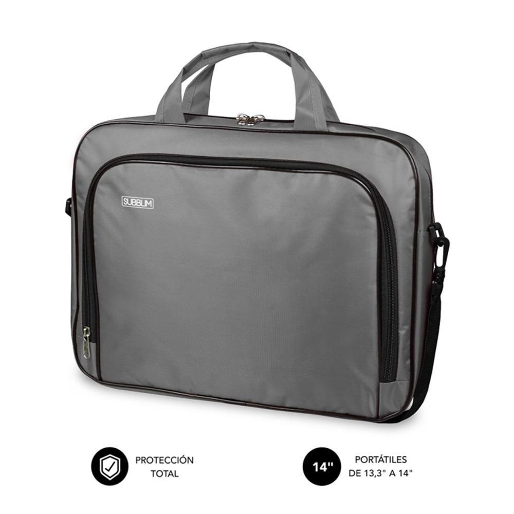 Mala para Portátil SUBBLIM Oxford SUB-LB-1OLB031 (13,3″–14″ - Cinzento)
