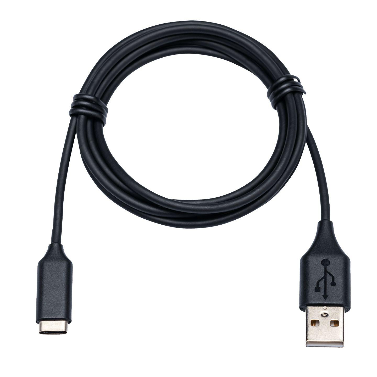 Cabo USB JABRA Link 14208-16 (1,2 m - USB-A - USB-C - Preto)
