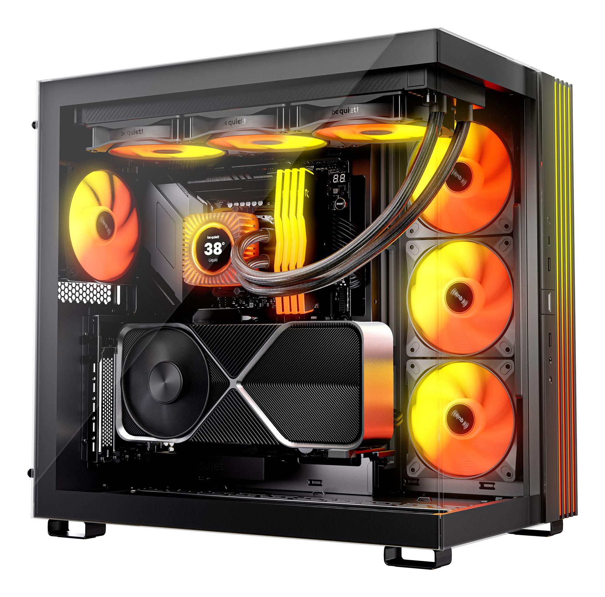 Sistema de Refrigeração Líquida Tudo-em-Um BE QUIET! Light Loop 360mm LCD (120 mm - 3 ventoinhas - 2100 RPM - Preto), miniatura 6