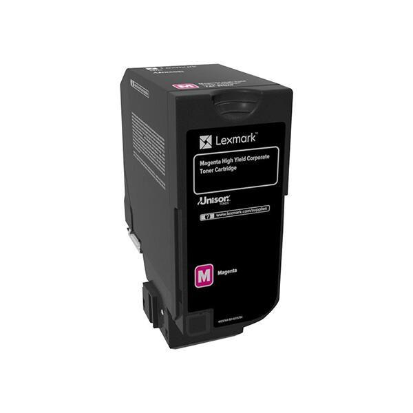 Toner LEXMARK 75B20M0 (10.000 páginas - Magenta) — miniatura 2