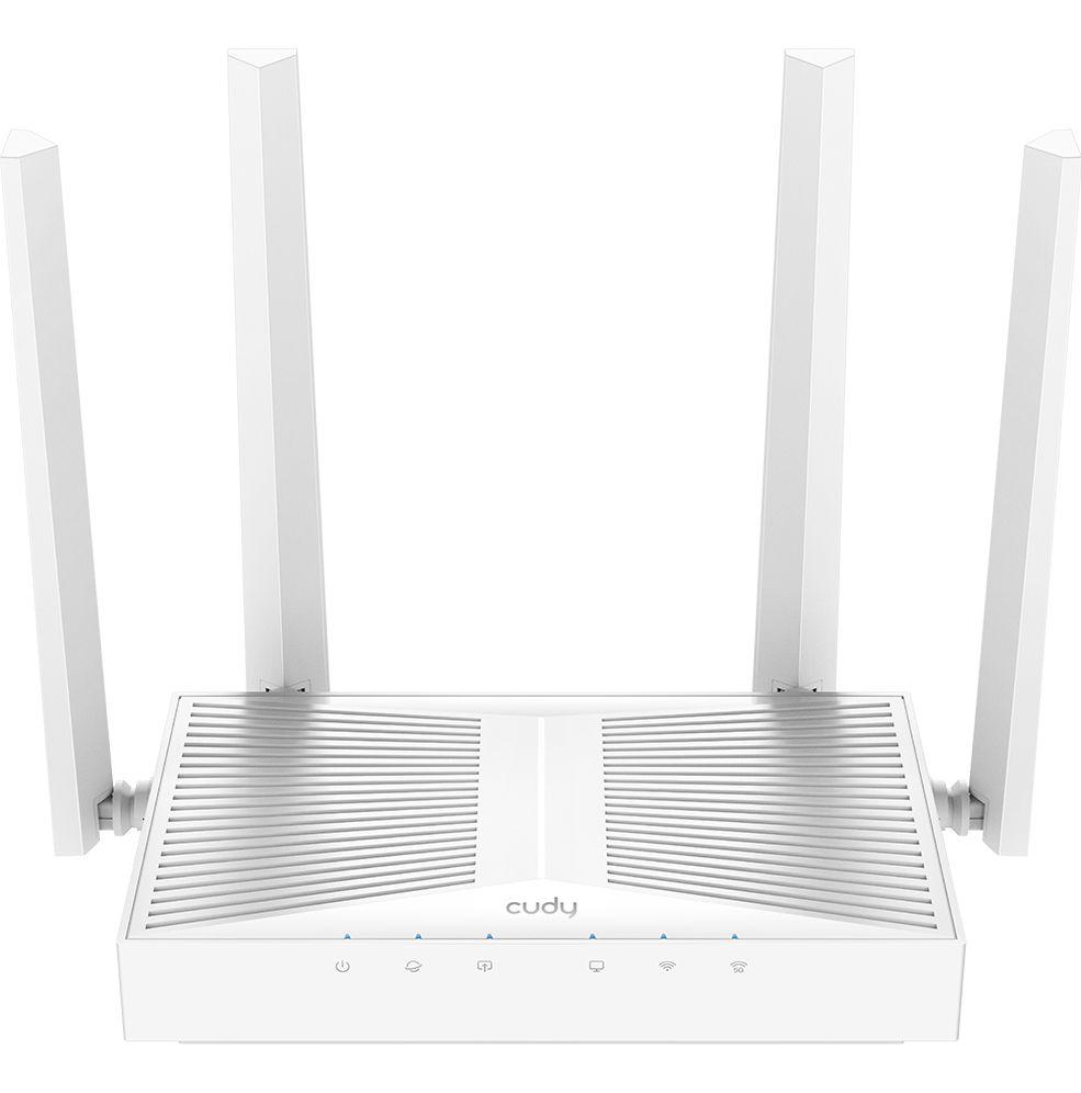 Router Mesh Wi-Fi 6 CUDY WR3000E (Wi-Fi 6 - 2402 Mbit/s - Dual-band - Branco)