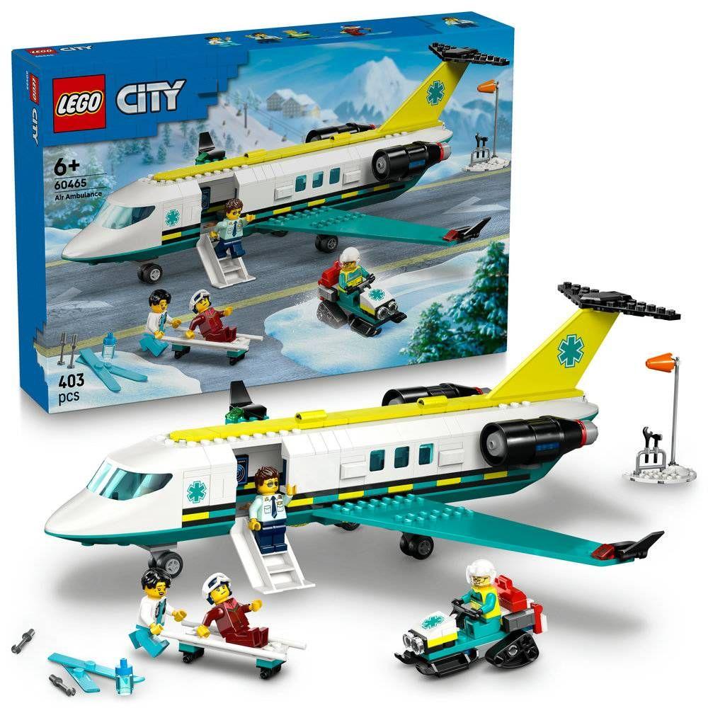 LEGO 60465 City Avião de Ambulância Aérea de Emergência (6+ anos - 403 peças), miniatura 3