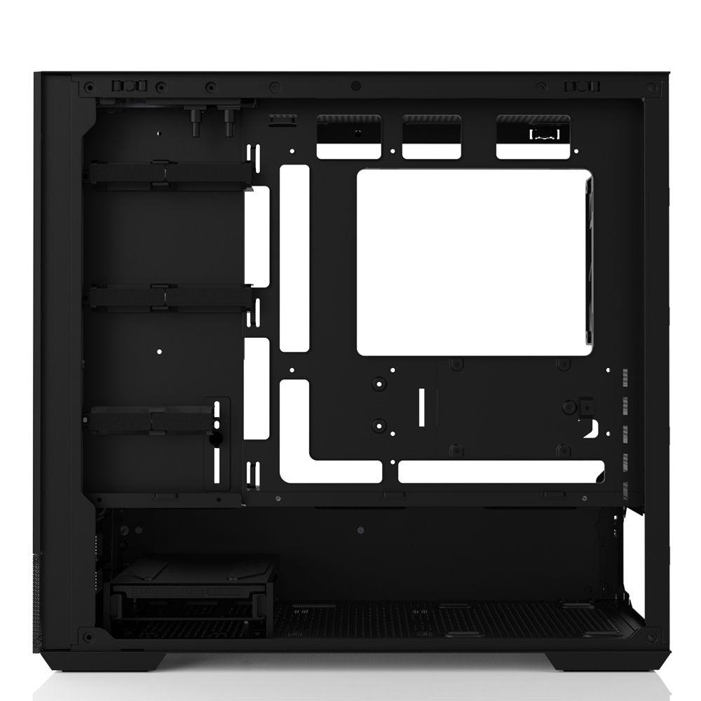 Caixa PC ZALMAN P30 AIR (Micro ATX, Mini-ITX - Mini Tower - Plástico, aço, vidro temperado - Preto) — miniatura 13